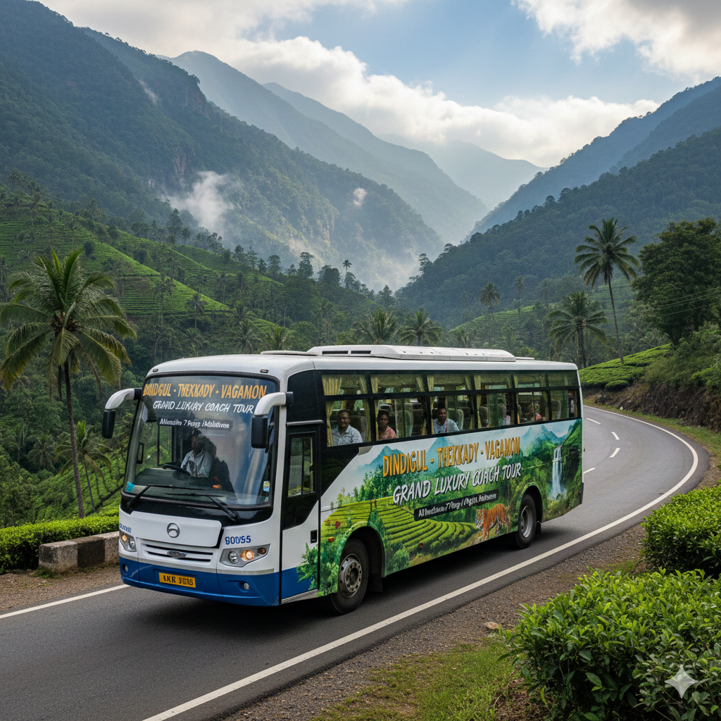 Mid-Sized Group Retreat: Dindigul to Mettupalayam (2 Nights / 3 Days)