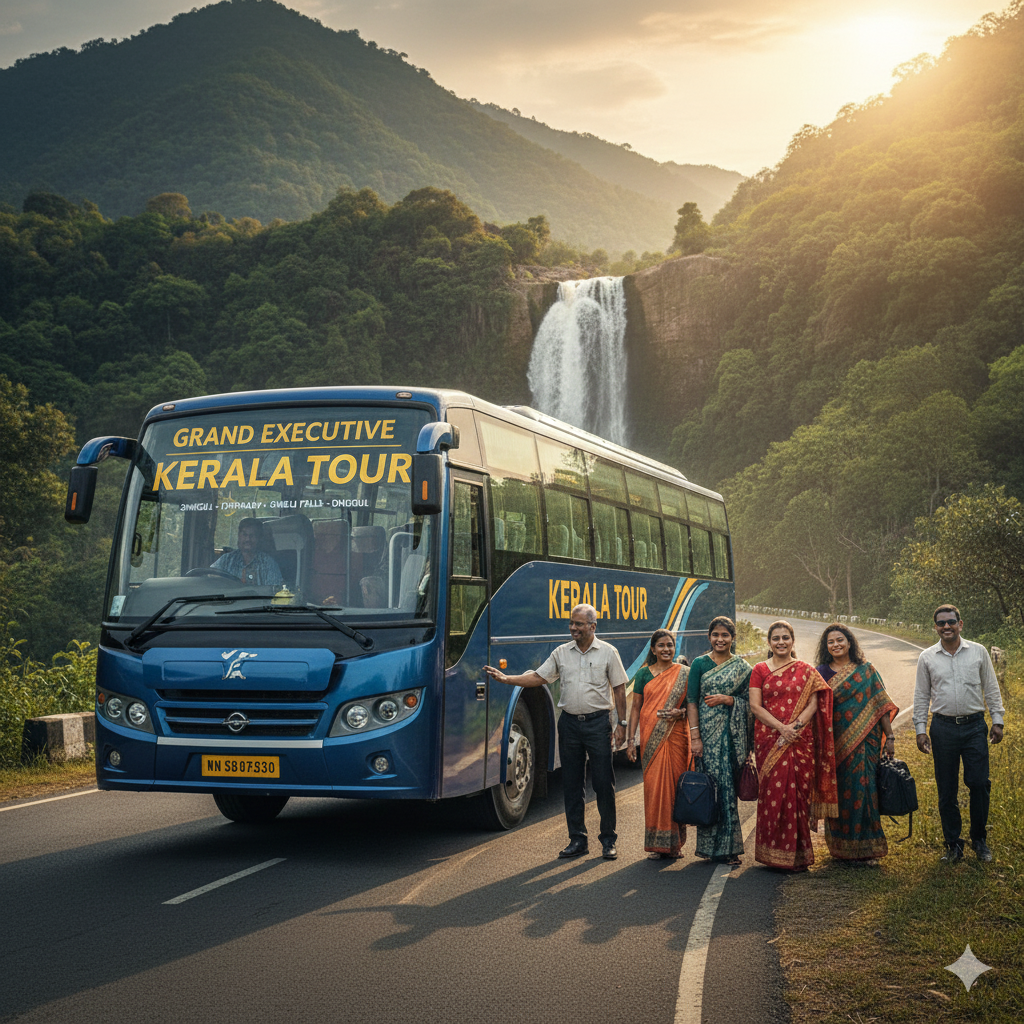 2N/3D Grand Executive Kerala Tour: Dindigul – Thekkady – Suruli Falls – Dindigul