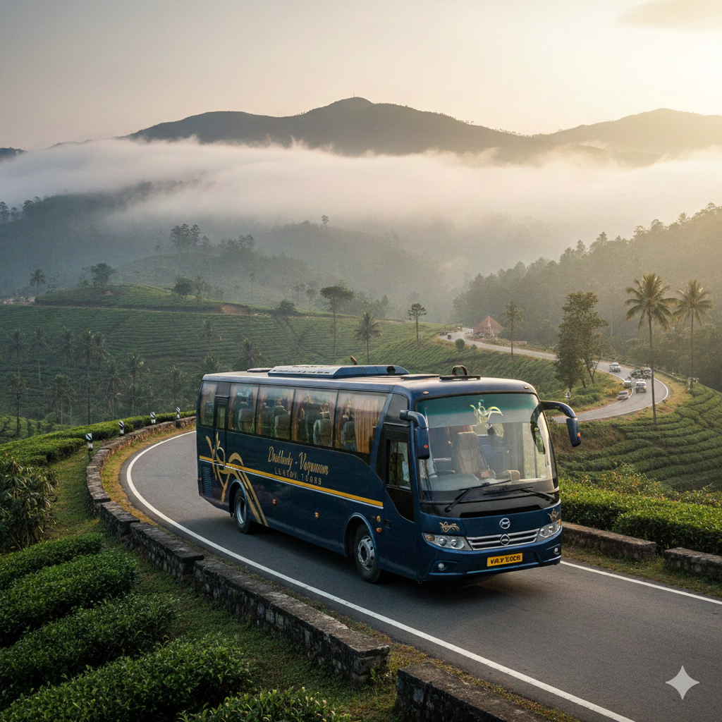 3 Nights / 4 Days Dindigul – Thekkady – Vagamon Luxury Tour