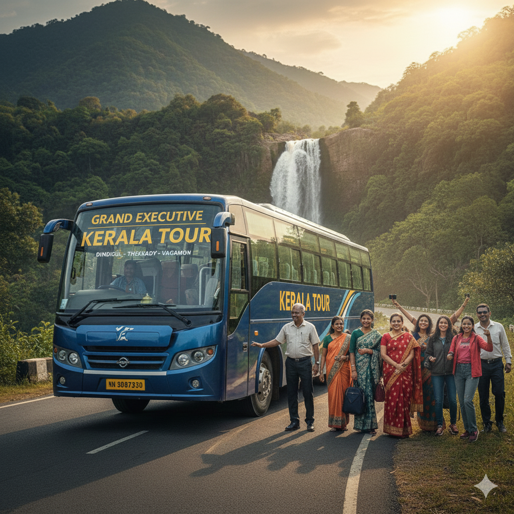 3 Nights / 4 Days Dindigul – Thekkady – Vagamon Itinerary