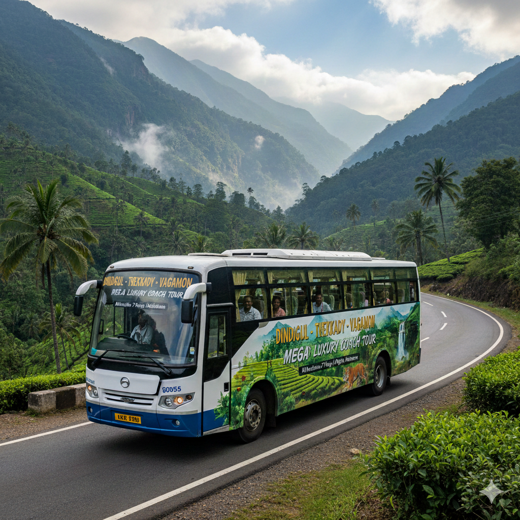 Dindigul to Velankanni: 1 Night / 2 Days Executive Group Tour