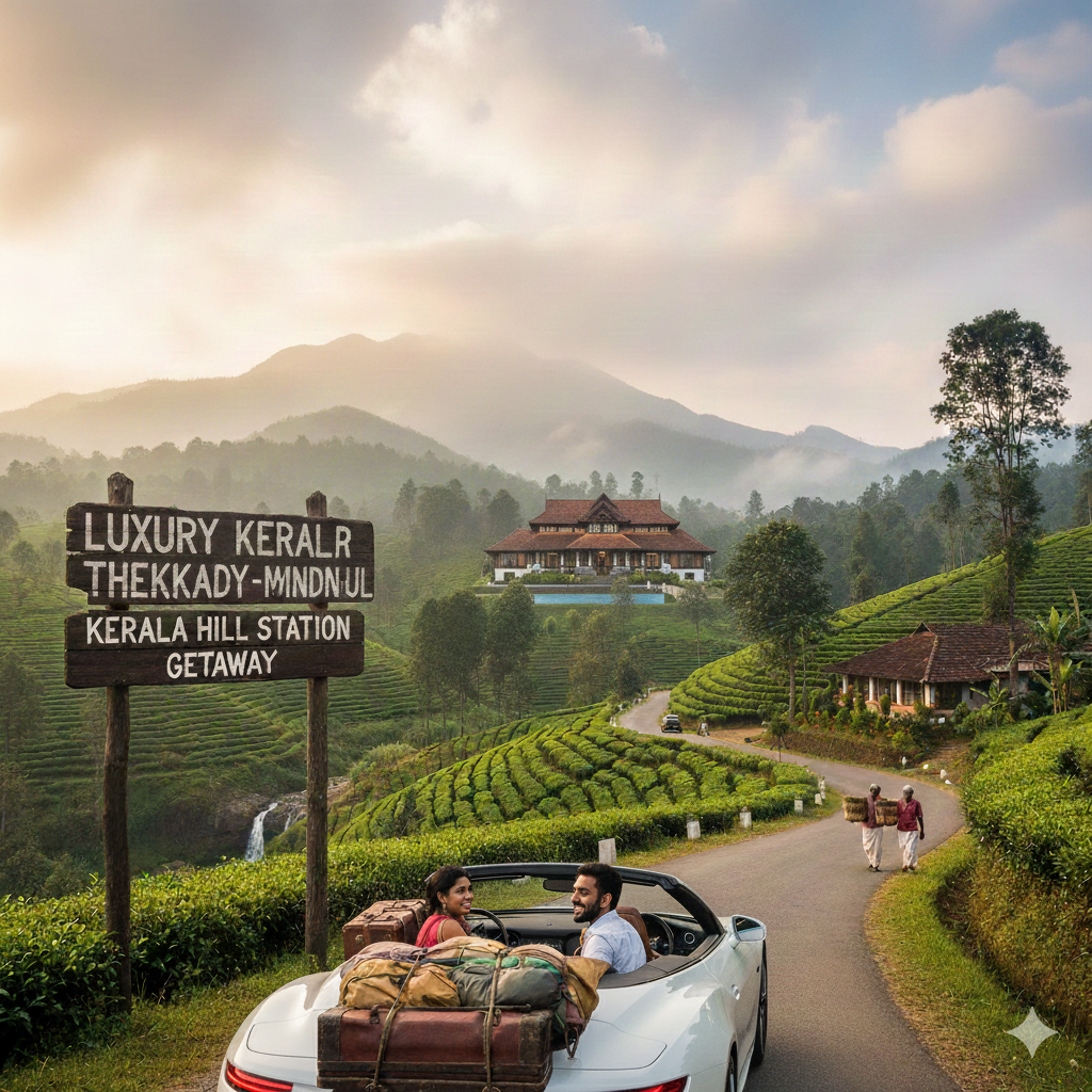 2N/3D Luxury Kerala Tour: Dindigul – Munnar – Thekkady – Dindigul
