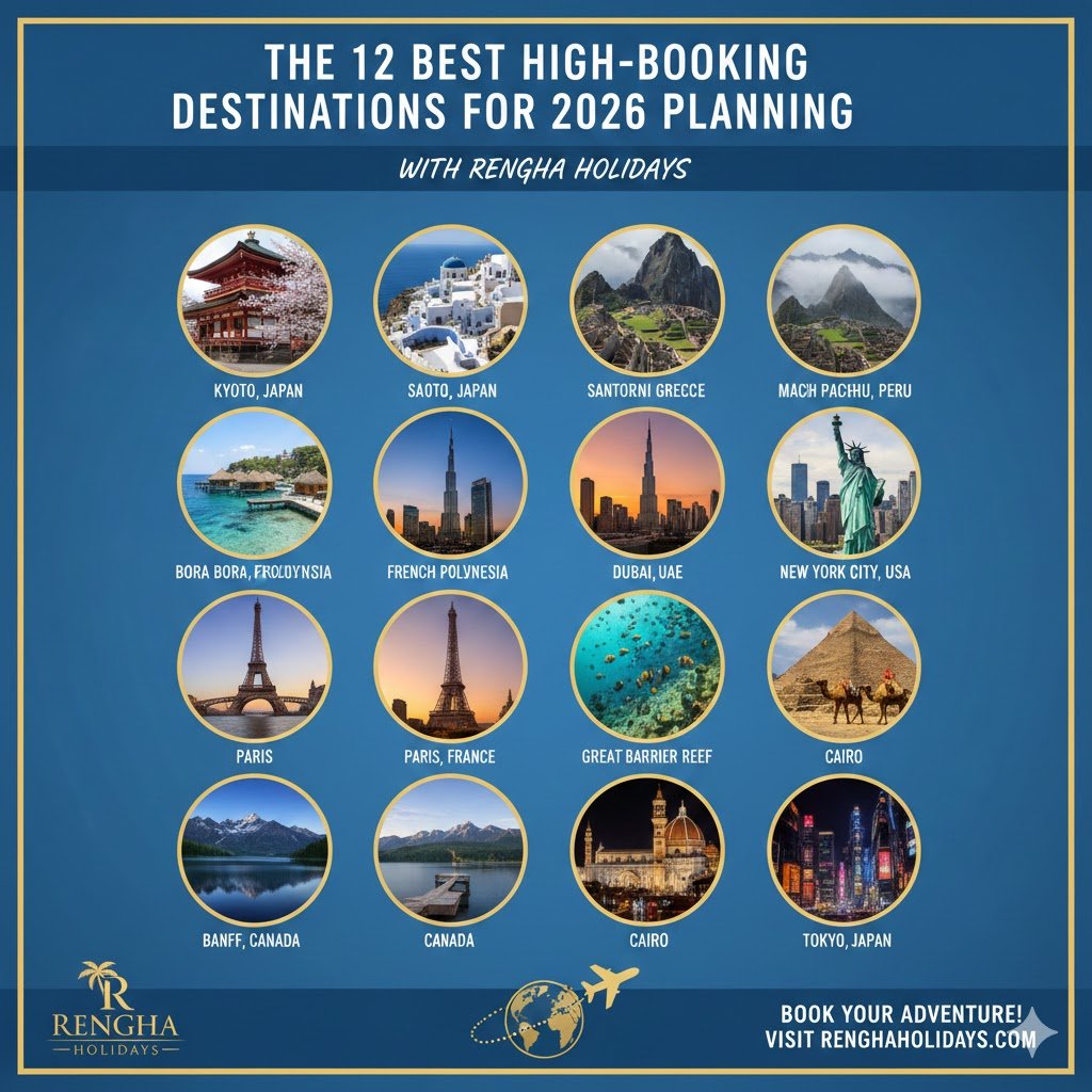 The 12 Best High-Booking Destinations for 2026 Planning