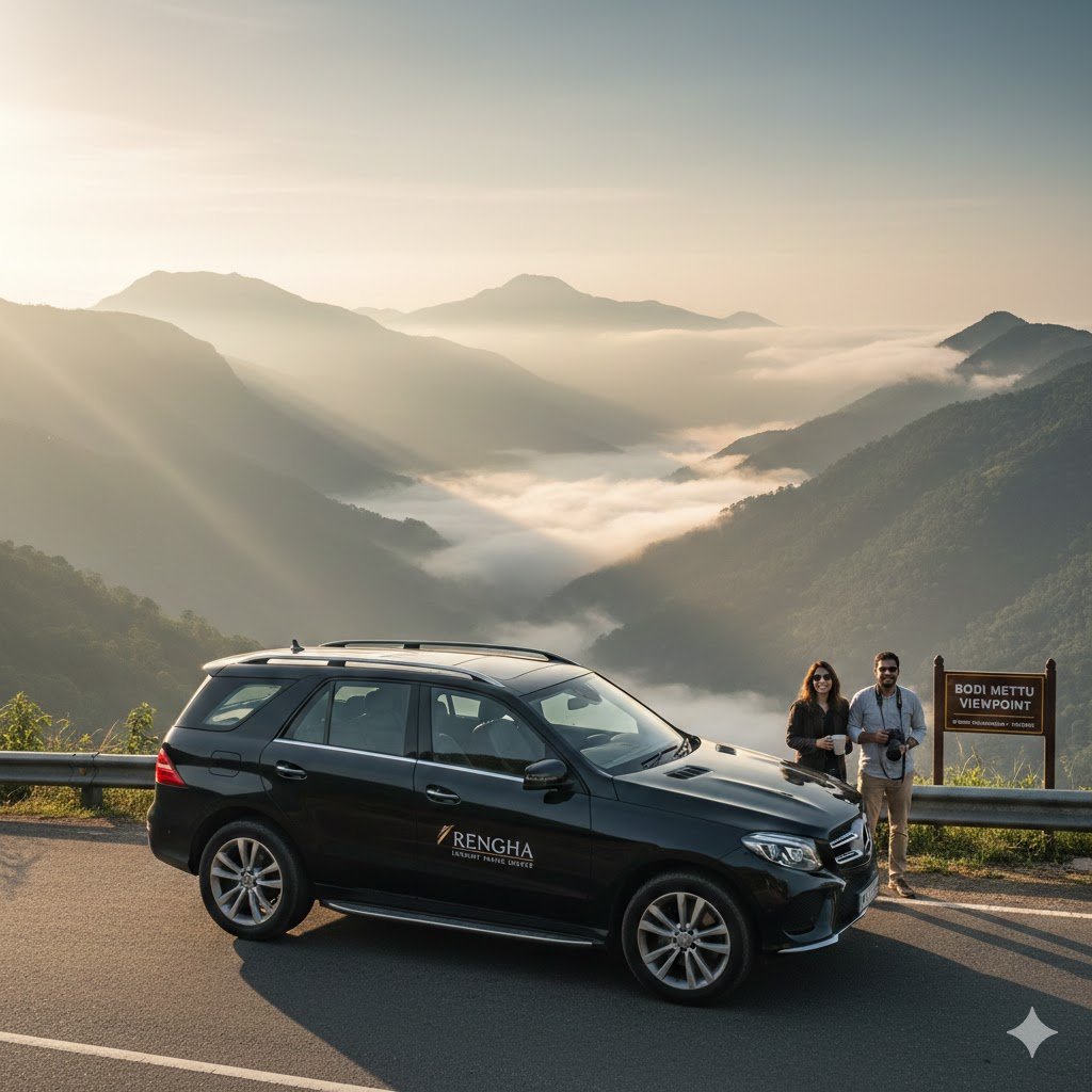 VIP Sedan Tour: Dindigul to Kodaikanal & Boombarai 2 Nights / 3 Days Package