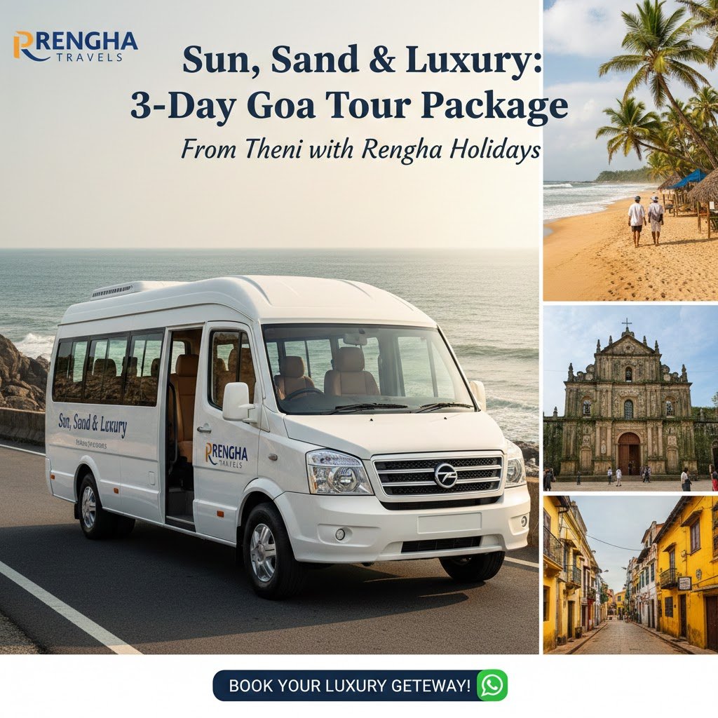 theni to goa with urbania