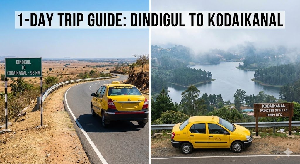 1 day trip guide dindigul to kodaikanal season , guide , bus time , cab service , weather , sight seeing