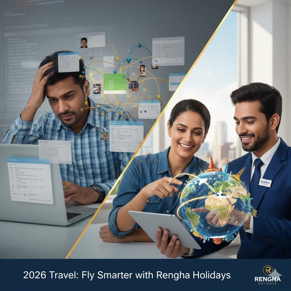 2026 Travel Trends Why Booking Your Flights with Rengha Holidays is Better Than Using OTAs
