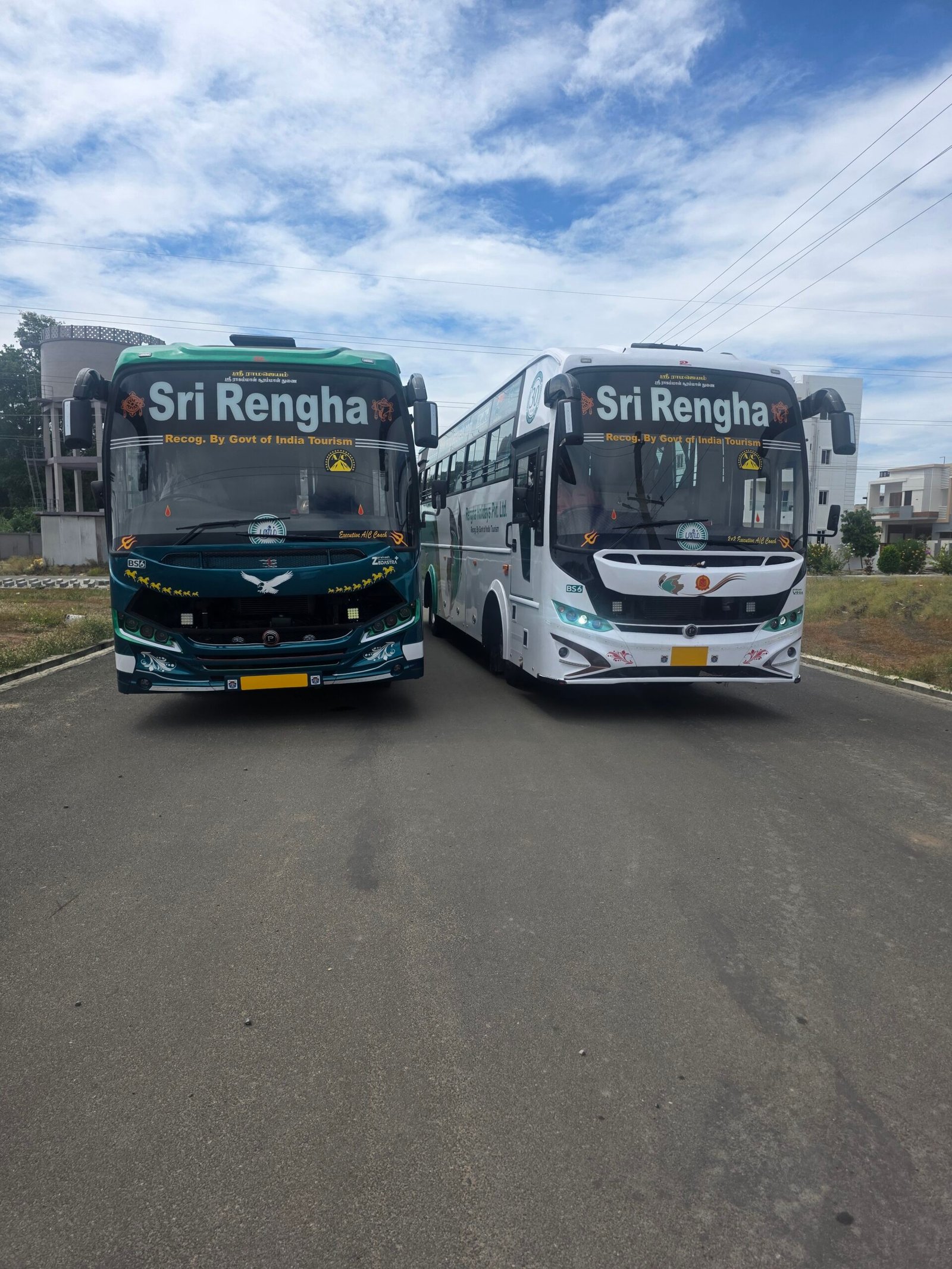 Luxury ac bus rental in dndigul 