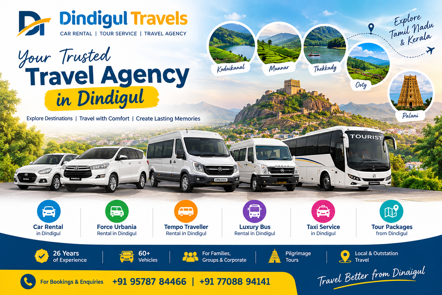 Travel Agency in Dindigul